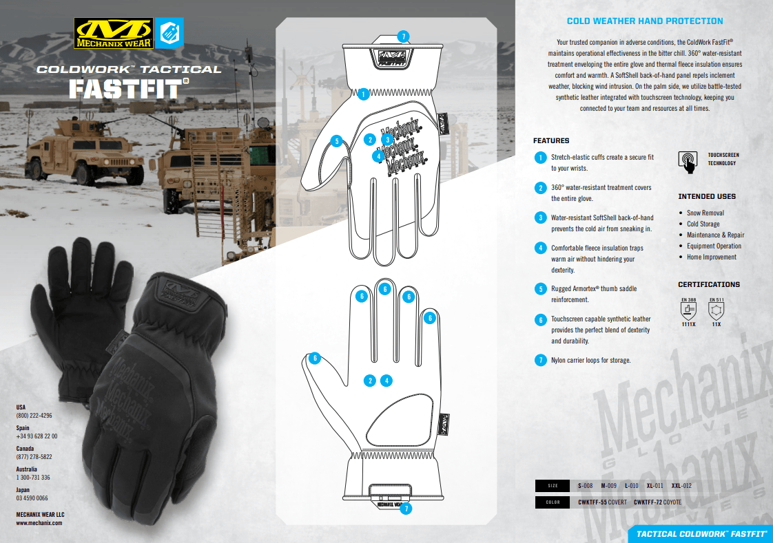 coldwork tacical fastfit black karta  (1)
